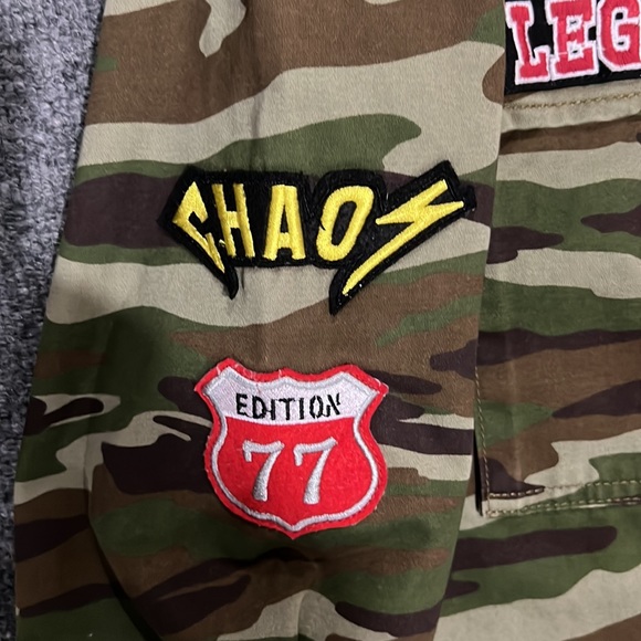 Camo Button down - Picture 7 of 8